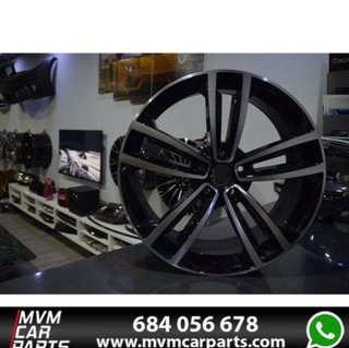 4 Llantas VW Golf R 19 Pulgadas Negra/pulida