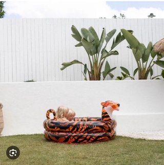 Piscina Hinchable Infantil Sunnylife Tigre