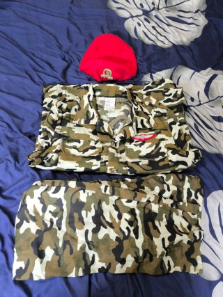 Disfraz militar niño talla M