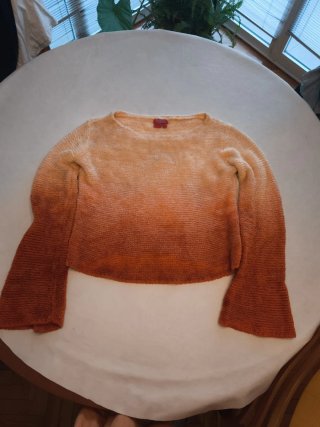 Jersey Bershka Naranja Talla M