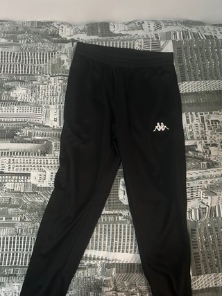 Pantalón de chándal Kappa negro