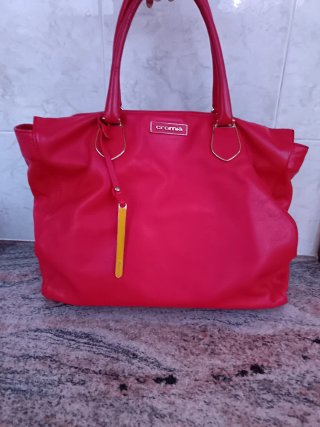 Borsa a mano Cromia rossa