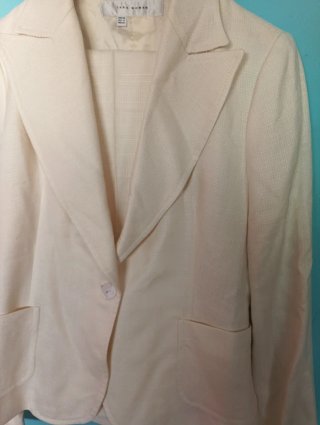 Traje Chaqueta Zara Talla 40 Beige