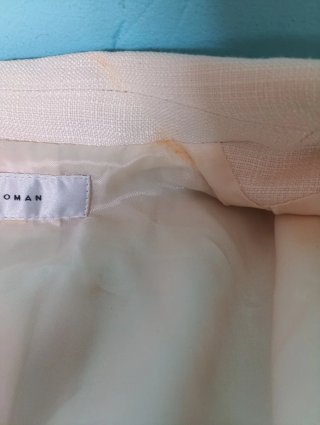 Traje Chaqueta Zara Talla 40 Beige