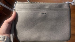 Bolso Parfois plateado pequeño