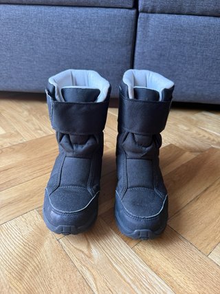 Botas de nieve Quechua niño talla 32 negras
