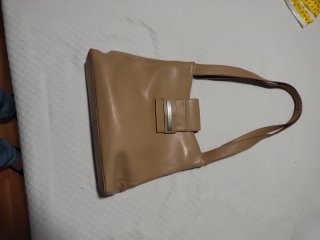 Bolso de piel VICOSTA mostaza