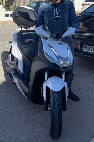 Kymco Agility S 125 Blanca