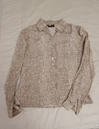 Camisa de señora con estampado
