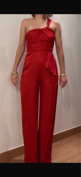 Mono de fiesta rojo