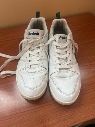 Zapatillas Reebok Blancas con líneas verdes