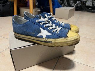 Golden Goose Vstar2 Sneakers Blu