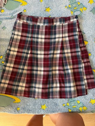 Falda de cuadros uniforme Juan Pablo II
