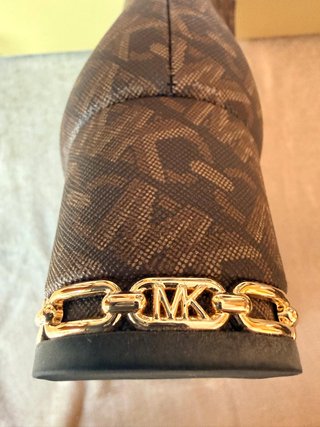 Botines Michael Kors origian Negro/Marrón hebilla