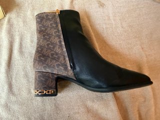Botines Michael Kors origian Negro/Marrón hebilla