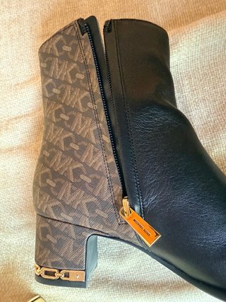 Botines Michael Kors origian Negro/Marrón hebilla