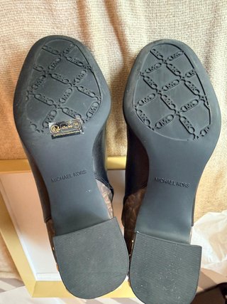Botines Michael Kors origian Negro/Marrón hebilla