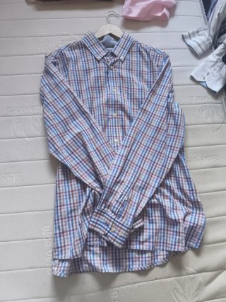 Camisa de cuadros hombre
