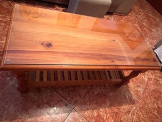 Tavolo da Salotto Rustico in Pino