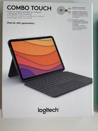 Teclado Logitech Combo Touch Ipad Air 4th gen