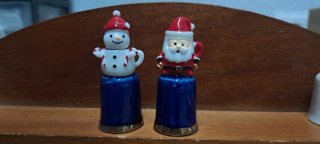 2 Dedales Teteras Navidad