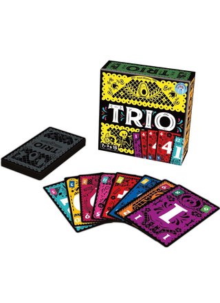 Juego de cartas Trio (Versión francesa)