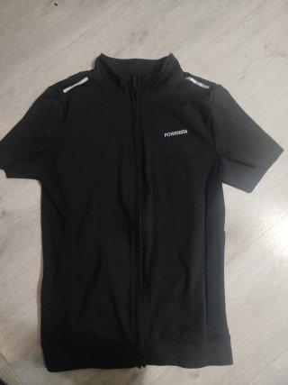 Maillot ciclismo mujer POWERISTA negro