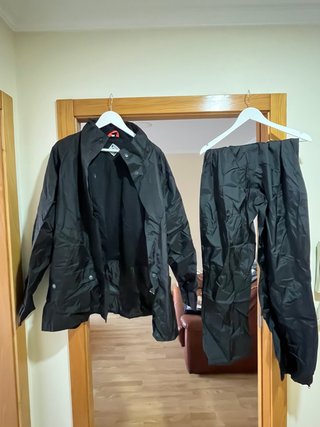 Mono de moto 2 piezas negro Tucano