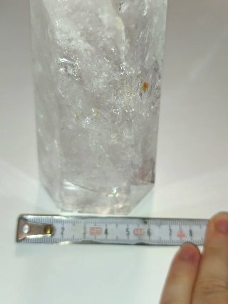 Punta de cuarzo cristal de roca 16cm
