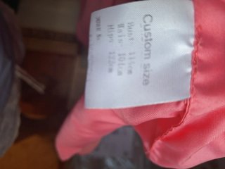 Vestido de boda rosa
