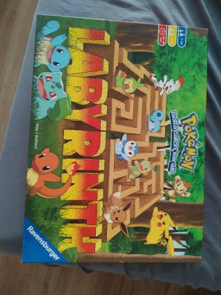Juego de mesa Laberinto  Pokémon
