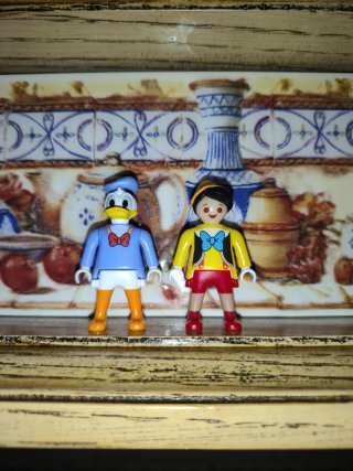 Set 2 Muñecos Kinder Disney x Playmobil