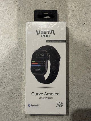 Smartwatch Vieta Pro Curve Amoled Negro