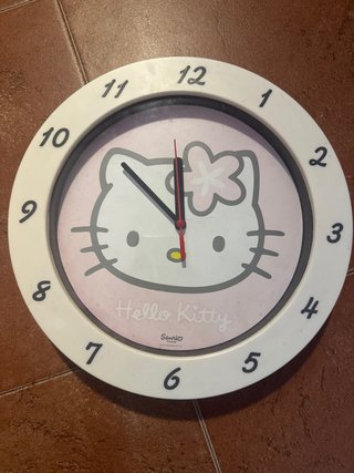 Reloj de Pared Hello Kitty