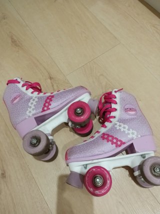 Patines Quad KRF Park City Niñas Morado