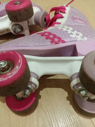 Patines Quad KRF Park City Niñas Morado
