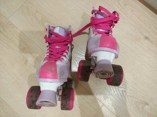Patines Quad KRF Park City Niñas Morado