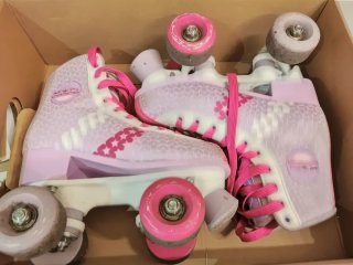 Patines Quad KRF Park City Niñas Morado