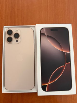 iPhone 16 Pro Max Dorado