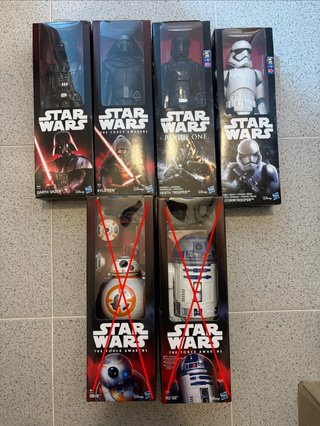 Lote 4 Figuras Star Wars - Hasbro