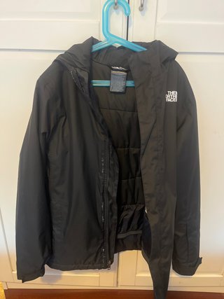Cazadora The North Face Negra. Talla Niño XL/TG