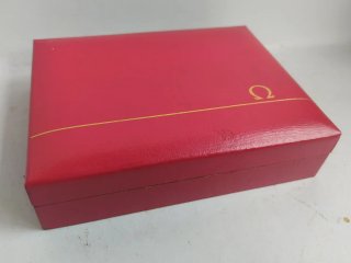 Caja Estuche Reloj Omega Original Roja 1950s/60s