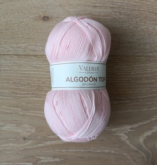 Algodón Top Rosa Bebé