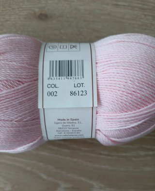 Algodón Top Rosa Bebé