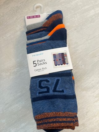 Pack 5 Calcetines Primark T.37-50