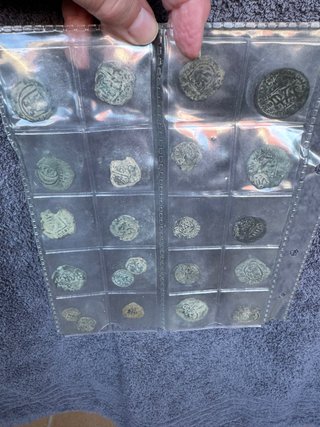 Lote 22 Monedas Antiguas Maravedis Cobre SigloXVII