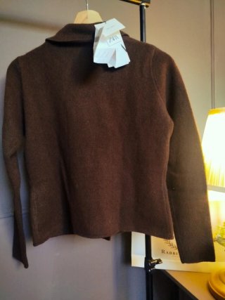Jersey 100%Lana Zara Marrón