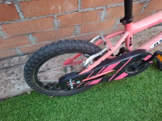 Bicicleta Infantil 16" Atractor Rosa