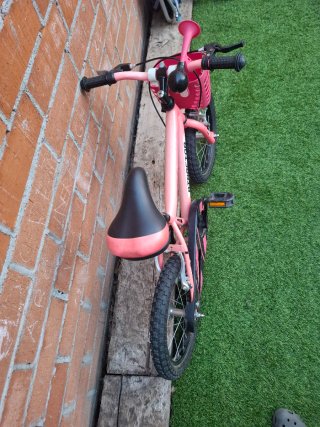 Bicicleta Infantil 16" Atractor Rosa
