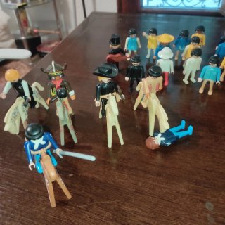 Lote 32 Figuras Playmobil Vintage 1974